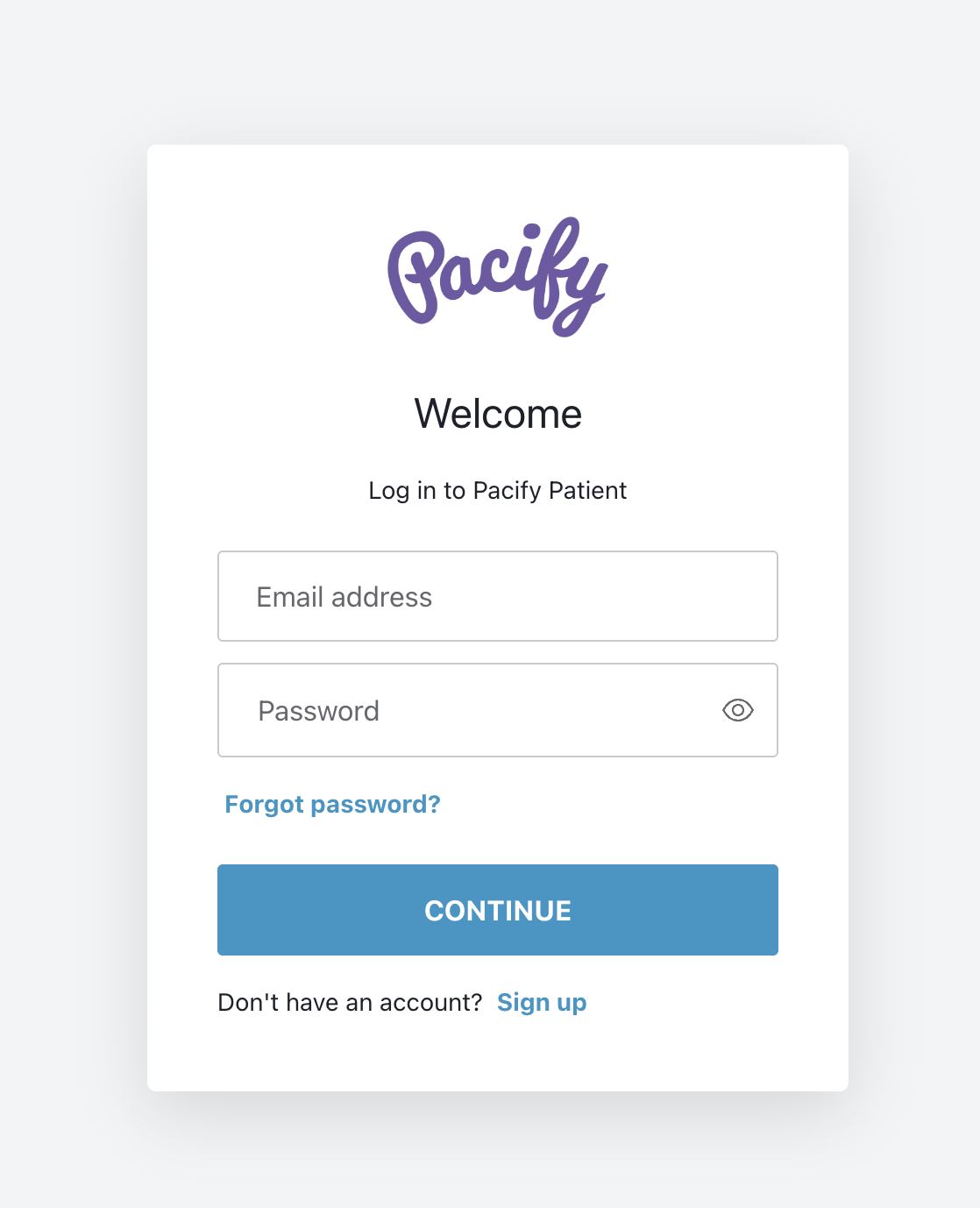 >Hosted Login Page Prompting for Email + Password