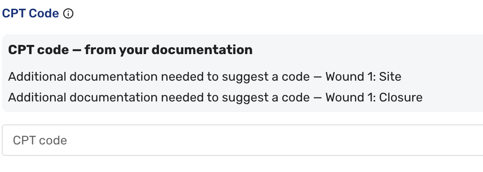 Procedure Coding Advice